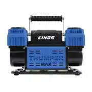 Kings Portable 12V Air Compressor 300L/Min Tyre Inflator Deflator 4WD Car Truck