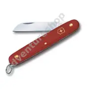 Victorinox Red Floral Knife with Keyring Multi purpose folding pocket knife