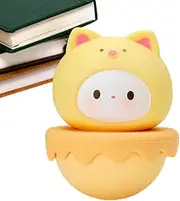 Shake Head Toy for Car - Auto Bobble Head Animal Doll,Vivid Expressions Decoration Tool for Car, Bedside Table, Desk, Bookshelf