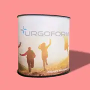 Easy Set Up Portable Counter Display | ExhibitionTable Stand With Printing