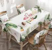 Flamingo Tablecloth Rectangle 60x84 inch Table Cloth