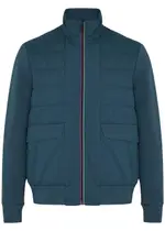 PS Paul Smith Quilted Shell and Jersey Jacket - Blue - XL XL