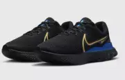 Nike React Infinity Run 3 Black Citron Royal Blue DZ4845-001 Men's Size 9.5 NEW