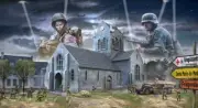 Italeri 6199 1:72 Air Assault on Saint-Mere-Eglise Battle Set Plastic Model Kit