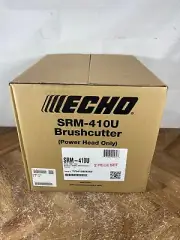 Echo SRM-410U 42.7 CC Power Head Only For Brushcutter W/ 10 in Saw Blade & Guard