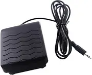 yuksok Piano Sustain Pedal Electric Piano Sustain Foot Pedal 3.5mm Jack with 1.8M Cable Sturdy Piano Keyboard Pedal for Training, Exercise, Repairing