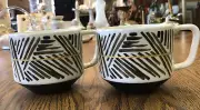 STARBUCKS Mug Set of 2~01/08 Artesian Series 2014~NWOB