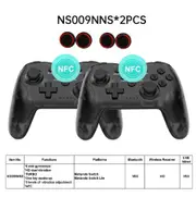 2PCS Bluetooth 2.4G Wireless Controller For Nintendo Switch Pro PC TV Box Smart Phone Tablet PS3 Tesla Shock Joystick Gamepad No Box 1PC NS009NNS bl