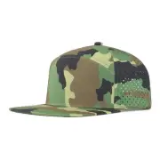 Men Flat Brim Adjustable Performance Hat Snapback Laser Perforated Baseball Cap