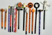 *NEW* Lot 15 Vintage Halloween Pencils Toppers Applause Garfield Fun World