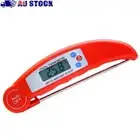 Folding Meat Thermometer Probe Food Cooking Temperature Gauge for BBQ Grilling