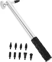 MUELODSIC 1 Set Dent Removal Tool Kit with Mallet and Hammer Tips Effortless Auto Body Repair for Small Dents User Friendly Paintless Tool Comprehensive Repair