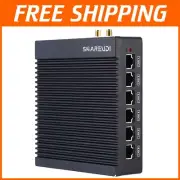 Advanced Mini PC with Intel N3700, 6x 2.5Gigabit Ports for High-Speed Networking