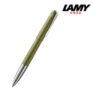 【LAMY】LAMY 366 STUDIO 橄欖綠鋼珠筆筆袋禮盒