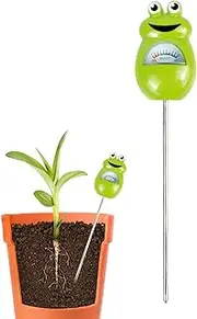 Plant Soil Moisture Meter | Cute Frog Plant Water Meter with Graduated - Soil Moisture Meter for Plants Indoor, 26.5cm Probe for Potted Plants Flowers Vegetables
