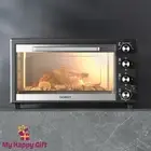 Devanti Electric Convection Oven Bake Benchtop Rotisserie Grill 60L Black