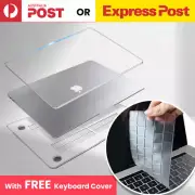 Apple MacBook Pro Air Cover Case Clear Protector 13 14 15 16 With Keyboard Cover