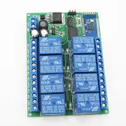 8 Channel 12V Bluetooth Relay Android Mobile Remote control Switch Motor Light