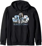 [STAR WARS] Rogue One AT-AT Title Logo Zip Hoodie
