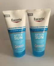 Eucerin Advanced Hydration After Sun Lotion, 6.8 fl oz, Lot of 2