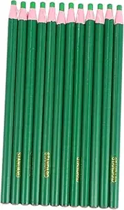 TOPPERFUN No-Sharpening Wax Crayons Erasable Marker Pens 12 Colors Peel-Off China Marker Multi-Purpose for Pottery Crafts