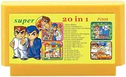 Royal Retro 60pin 8 Bit Game Card No repeated-(20 in 1)