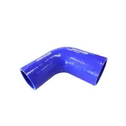 Aeroflow 90 Degree Silicone Hose Reducer/Expander 70-51mm 2-3/4"-2" I.D Blue