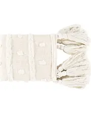 Surya Dallan White Throw