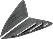 Rear Window Louver Shutter Cover Trim Compatible for Kia K5 Optima DL3 2021 2022 2023 2024 Carbon Car Side Vent Frame Trims Accessories