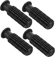 GANAZONO 4pcs Soccer Table Handles Foosball Rod End Caps - 6mm Diameter Plastic Nonslip Handle Grips for Tabletop Game Player Kids Indoor Sport