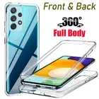 360 Full Body Magnetic Case For Samsung S25 S24FE S23 S22 Ultra S21 S20 FE Cover