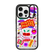 iPhone 16 Pro Impact Ring Stand Case MagSafe Compatible Pretty Pretty