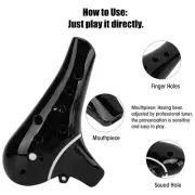 Ocarina 12 Holes AC Alto C Key Portable Wind Instrument For Professional ECA