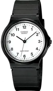 Casio Classic Black Resin White Dial Men's Watch MQ-24-7BLLGF
