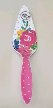 Pioneer Woman Pie Cake Server Floral Birthday Party Dessert Melamine White New