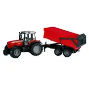 Bruder Massey Ferguson 7480 Tractor with Tipping Trailer