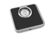 PROPERT 150KG BLACK MECHANICAL BATHROOM SCALE