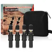 4Pcs Adjustable Auto-Stop Tire Deflator Valve Kit, 10-30 PSI/0.7-2 BAR Tire A...