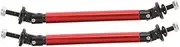Gatuida Car Front Splitter Rods Set Aluminum Alloy Easy Install Enhance Stability