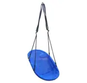 Outdoor Oval Nest Swing 100cm Ideal for Kids and Adults, Garden Play Equipment!