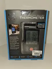 New SmartGear Wireless Grilling Thermometer Sealed Box Programmable Timer $39.99