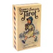 Granny'S Postcards Tarot Cards Oracles Deck Mysterious Divination Cards Game Boa
