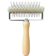 Stainless Steel Pizza Dough Roller Docker Time-Saver Pizza Dough Roller NEW