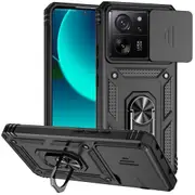 For Xiaomi 13T Pro/ 13T/ Redmi K60 Ultra Phone Case Camera Protection Ring Kickstand Cover