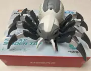 DEERC Remote Control Spider Realistic Robot Spider with Spray and Lights 128A-30