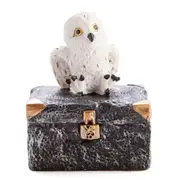 [MDI Australia] Snowy Owl Metal Chest Trinket Box
