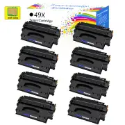 8PK Q5949X 49X Toner Cartridge Compatible with HP LaserJet P2014 P2014n P2015dn