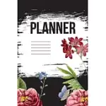 PLANNER: LARGE PRINT DAILY PLANNER FOR 3 MONTHS UNDATED