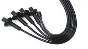 Taylor Black 8mm Spiro-Pro Silicone Spark Plug Wires for VW Beetle - AC998033B