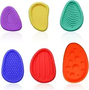OMJMYY Pack of 12 Fidget Toys, Sensory Stones, Emotional Soothing Toy, Sensory Stones, Stress Relief Toy, Sensory Stone, Stress Soothing Sensory Toys for Children and Adults